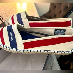 Nautica Red, White & Blue Espadrilles